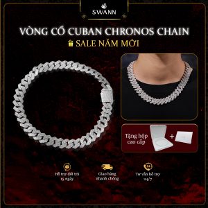 Vòng cổ Cuban Chronos Chain