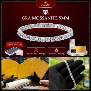 Lắc tay Tennis S925 Moisasanite