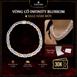 Vòng cổ Infinity Blossom