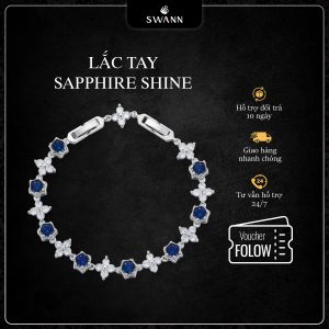 Lắc tay Sapphire Shine