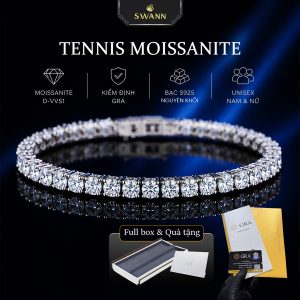 Lắc tay Tennis S925 Moisasanite
