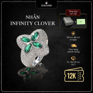 Nhẫn 4 lá Infinity Clove SWANN Signature Clover