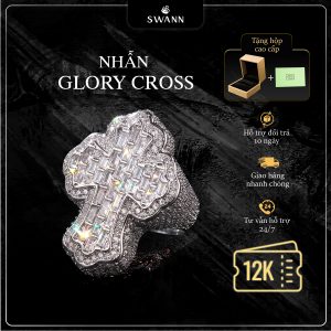Nhẫn Cuban SWANN Glory Cross