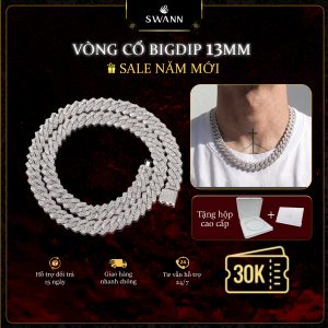 Vòng Cổ Swann Big Drip 13mm