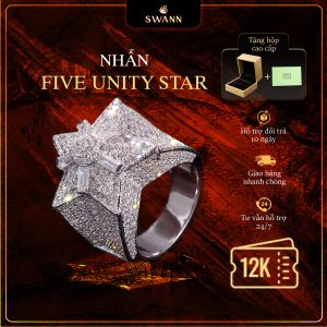 Nhẫn SWANN Five Unity Star